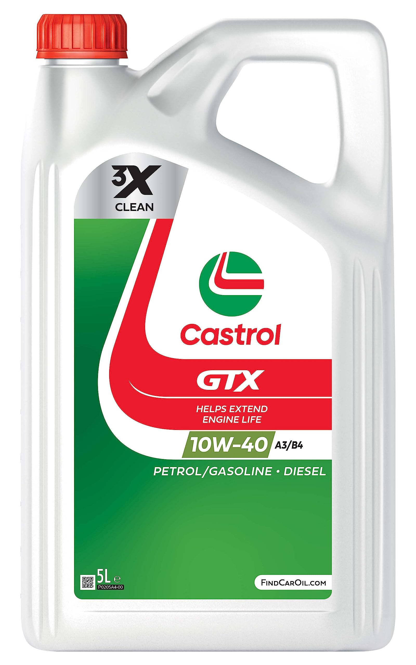 Castrol GTX 10W-40 A3/B4, 60 l (15F8FA)