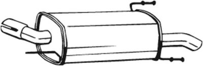 BOSAL Endschalldämpfer (185-703)