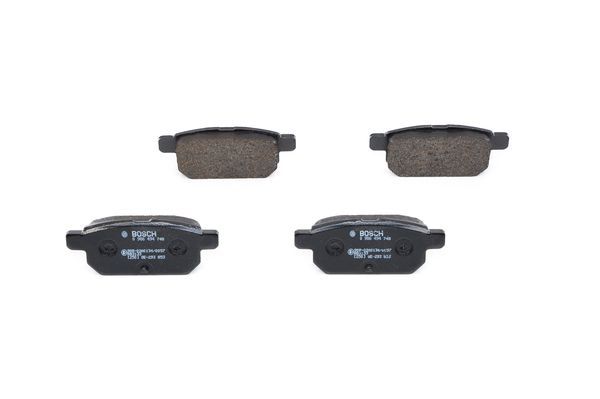 BOSCH Bremsbelagsatz, Scheibenbremse (0 986 494 748)