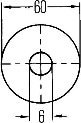 HELLA Rückstrahler (8RA 002 014-251)