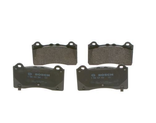 BOSCH Bremsbelagsatz, Scheibenbremse (0 986 424 388)