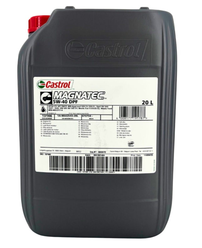 Castrol MAGNATEC 5W-40 DPF, 20 l (15F90E)