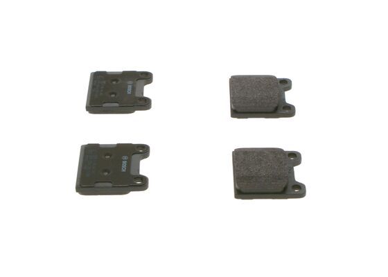 BOSCH Bremsbelagsatz, Scheibenbremse (0 986 466 302)