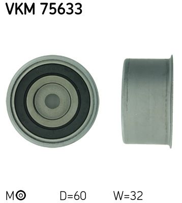 SKF Spannrolle, Zahnriemen (VKM 75633)