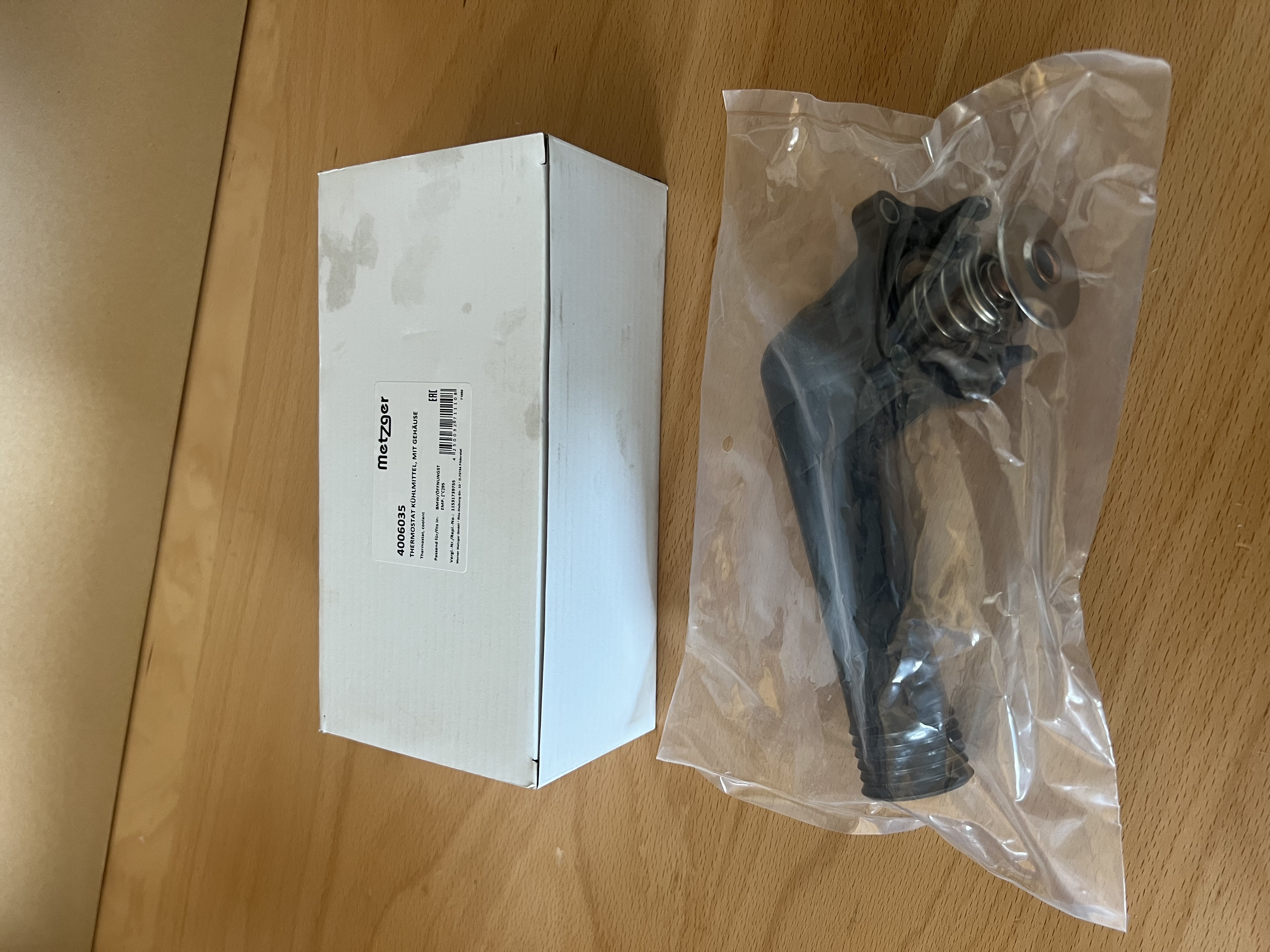 VERSANDRÜCKLÄUFER - METZGER Thermostat, Kühlmittel (4006035) 