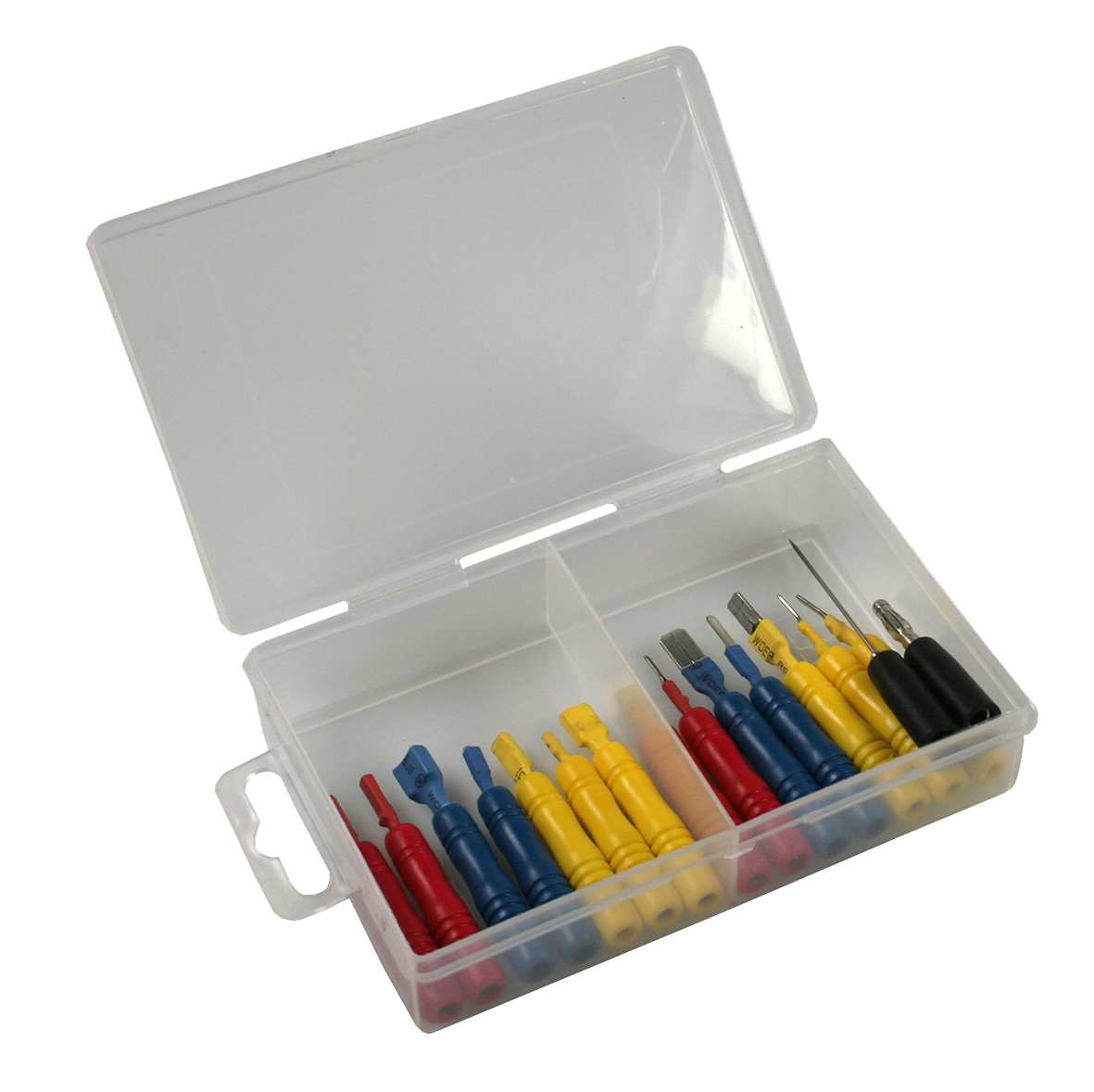 Prüfspitzenset "Banana" 16-tlg. max.24V