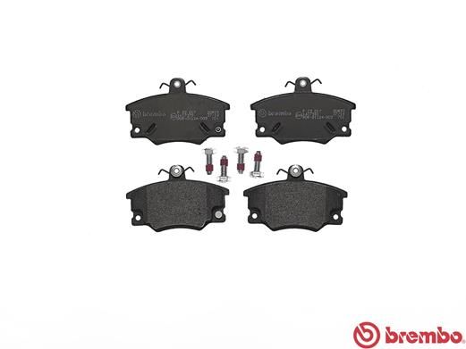 BREMBO Bremsbelagsatz, Scheibenbremse (P 23 017)