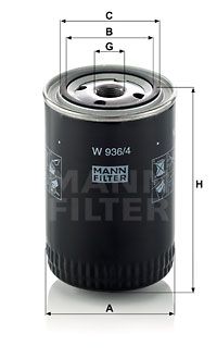 MANN-FILTER Ölfilter (W 936/4) 4011558711801 W 936/4