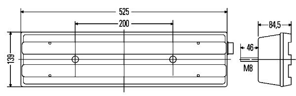 HELLA Heckleuchte (2VP 007 500-421)