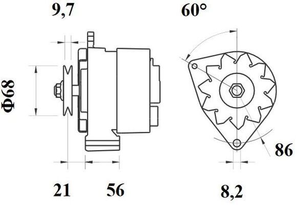 MAHLE Generator (MG 124)