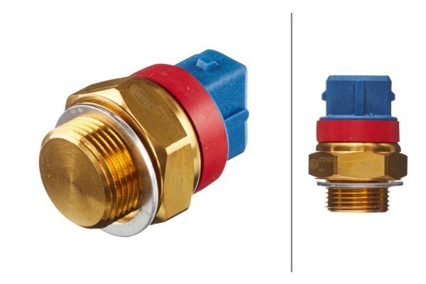 HELLA Temperaturschalter, Kühlerlüfter (6ZT 007 836-021)