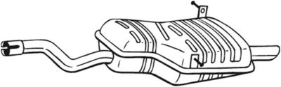 BOSAL Endschalldämpfer (247-515) Thumbnail