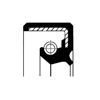 CORTECO Dichtring, Achsschenkel (01027760B) Thumbnail