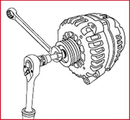 KS TOOLS Montagewerkzeugsatz, Generatorfreilauf (150.3100) Thumbnail