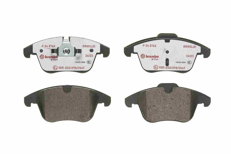 BREMBO Bremsbelagsatz, Scheibenbremse (P 24 076X)