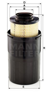 MANN-FILTER Luftfilter (C 15 200)