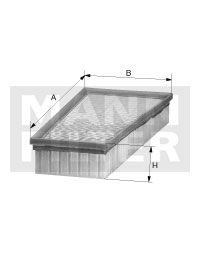 MANN-FILTER Luftfilter (C 27 114) Thumbnail