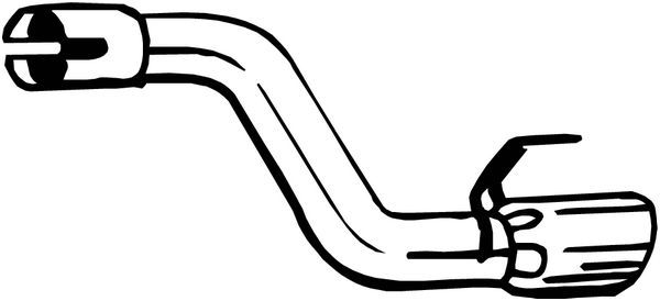 BOSAL Abgasrohr (750-545) Thumbnail