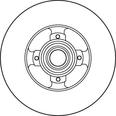 TRW Bremsscheibe (DF6128BS) TRW Bremsscheibe (DF6128BS)