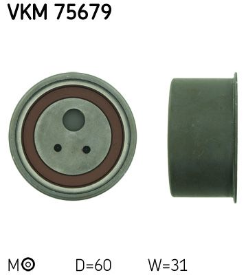 SKF Spannrolle, Zahnriemen (VKM 75679)