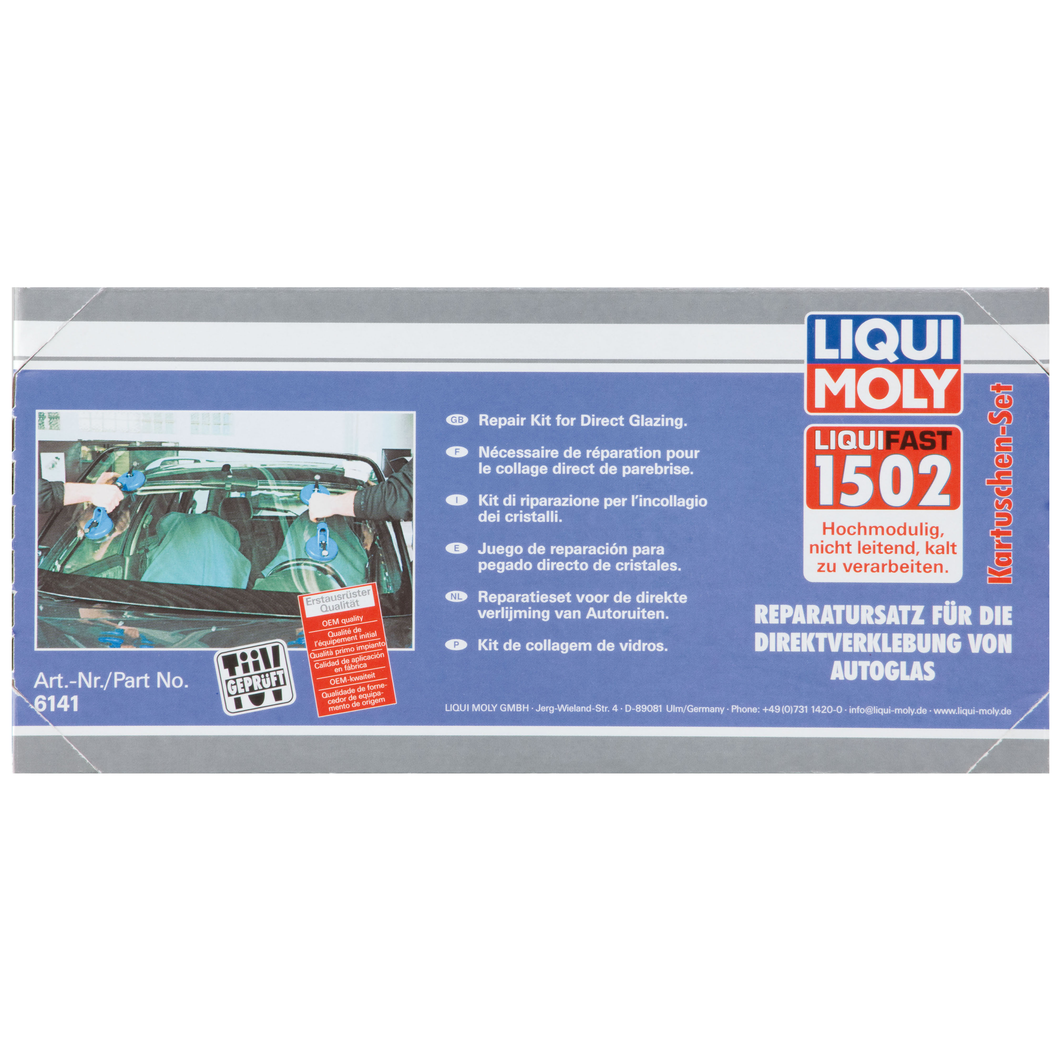 LIQUI MOLY Liquifast 1502 (Kartuschen-Set), 1 Stk (6141) LIQUI MOLY Liquifast 1502 (Kartuschen-Set), 1 Stk (6141)