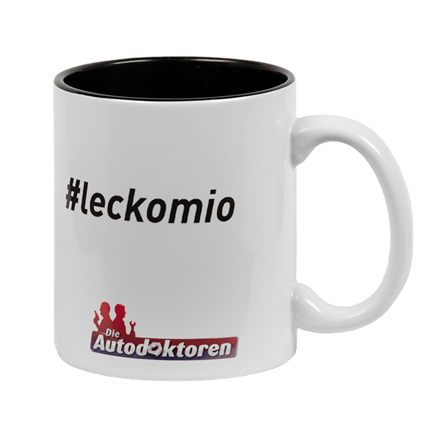TASSE – SCHWARZ #LECKOMIO