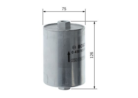 BOSCH Kraftstofffilter (0 450 905 906) BOSCH Kraftstofffilter (0 450 905 906)