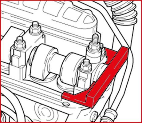KS TOOLS Einstelllineal, Nockenwelle (400.9017)
