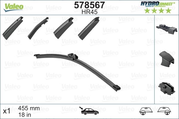 VALEO Wischblatt (578567) | KFZ-6661420