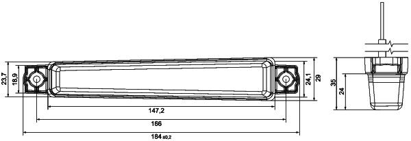 HELLA Blinkleuchte (2BA 012 846-021)