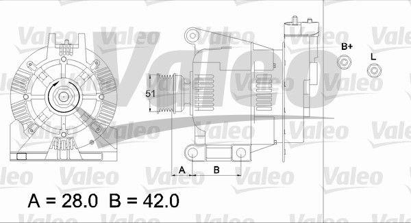 VALEO Generator (436732) VALEO Generator (436732)