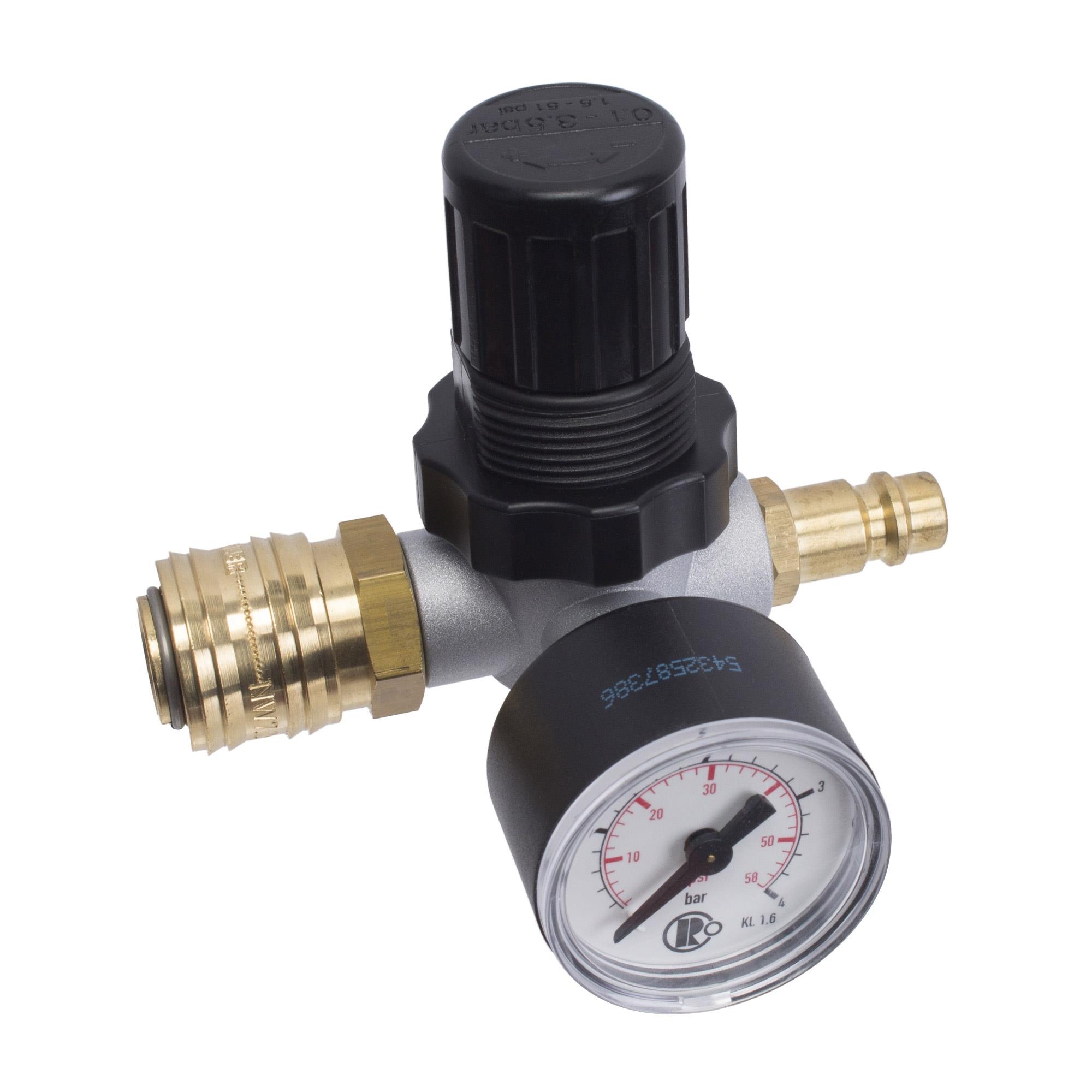 Druckregler einstellbar von 0,1 bis 3,5 bar