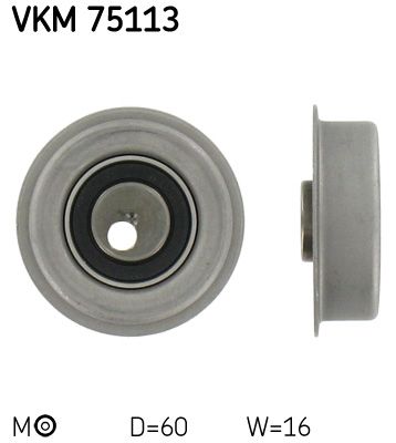 SKF Spannrolle, Zahnriemen (VKM 75113)