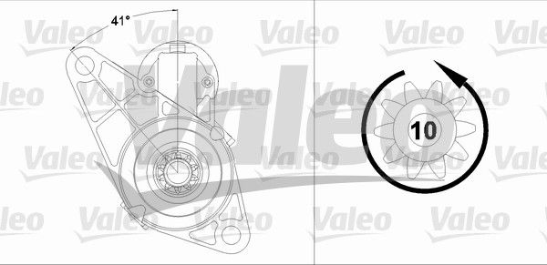 VALEO Starter (458214)