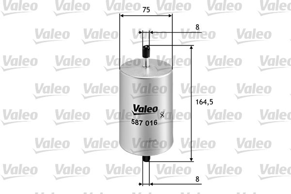 VALEO Kraftstofffilter (587016)