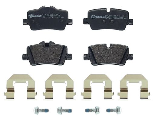BREMBO Bremsbelagsatz, Scheibenbremse (P 06 113)