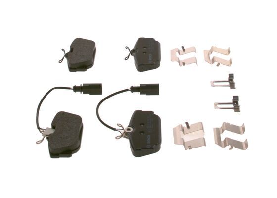 BOSCH Bremsbelagsatz, Scheibenbremse (0 986 494 529)