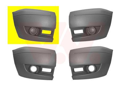 VAN WEZEL Stoßfänger (1985564) VAN WEZEL Stoßfänger (1985564)