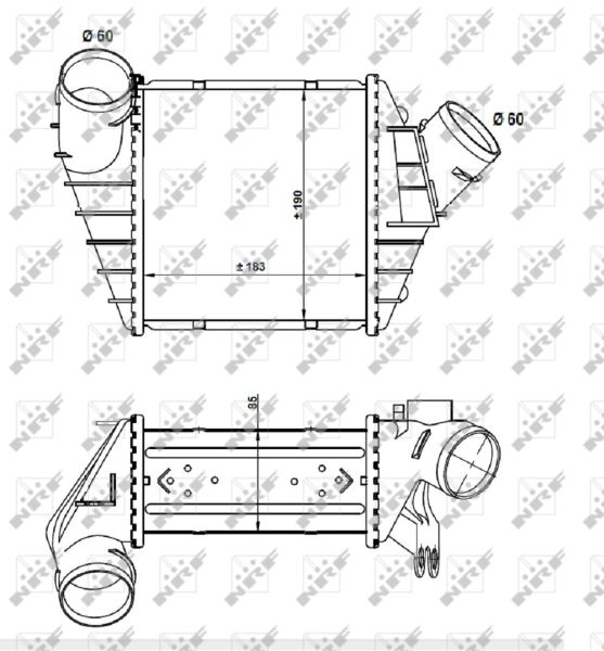 NRF Ladeluftkühler (30848) Thumbnail