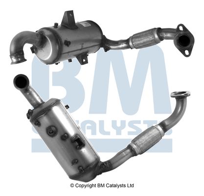 BM CATALYSTS Ruß-/Partikelfilter, Abgasanlage (BM11163H)