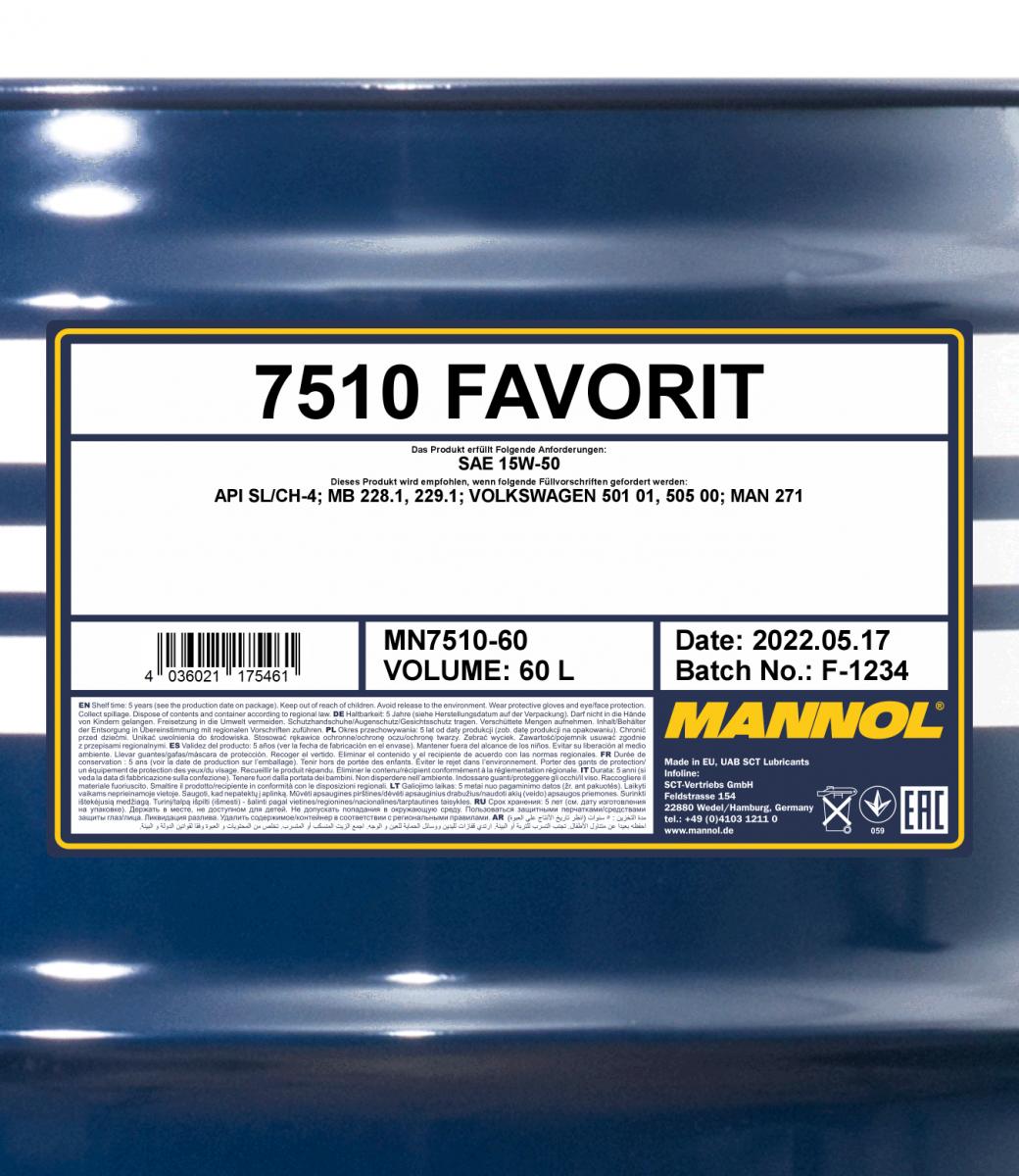 MN Favorit 15W-50