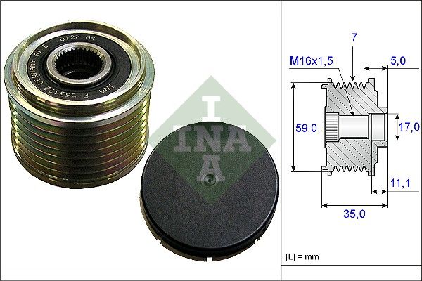INA Generatorfreilauf (535 0159 10)