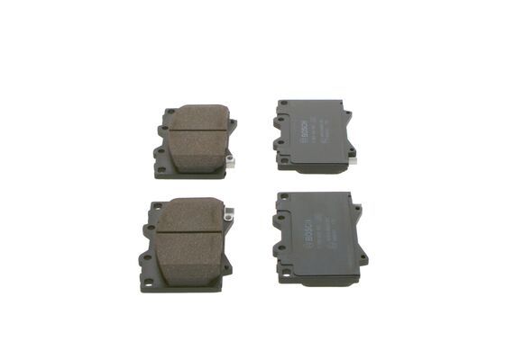 BOSCH Bremsbelagsatz, Scheibenbremse (0 986 424 640)