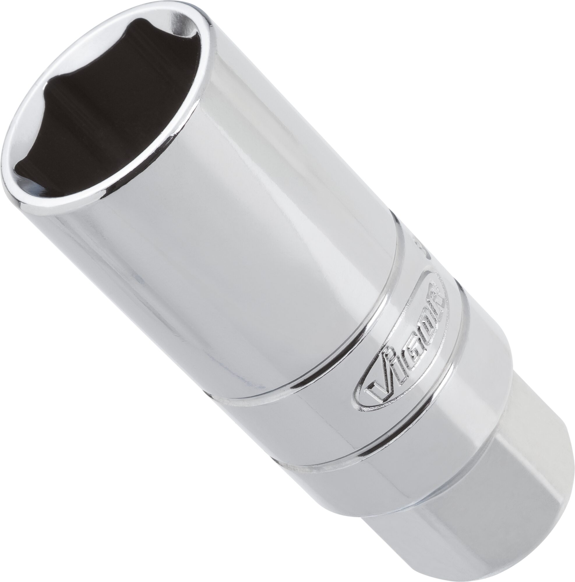 VIGOR Zündkerzen-Einsatz ∙ V2613N ∙ Vierkant10 mm (3/8 Zoll) ∙ Außen-Sechskant Profil ∙ 18 mm