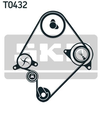 SKF Zahnriemensatz (VKMA 94009)