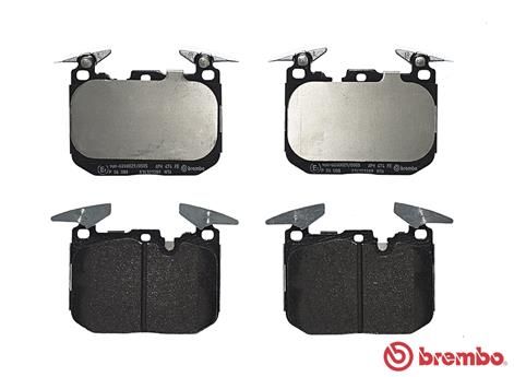 BREMBO Bremsbelagsatz, Scheibenbremse (P 06 088)