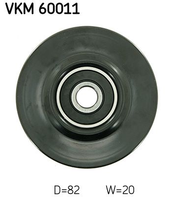 SKF Umlenk-/Führungsrolle, Keilriemen (VKM 60011)