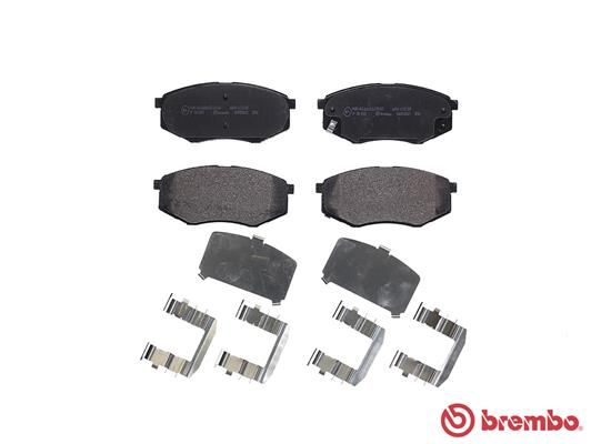 BREMBO Bremsbelagsatz, Scheibenbremse (P 30 055)