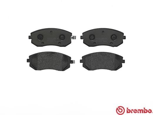 BREMBO Bremsbelagsatz, Scheibenbremse (P 78 013)