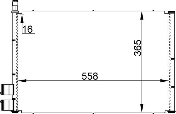 MAHLE Kondensator, Klimaanlage (AC 298 000S)